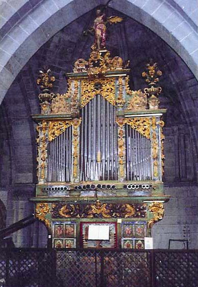 Ciudad Rodrigo, Kathedrale, Kleine Orgel