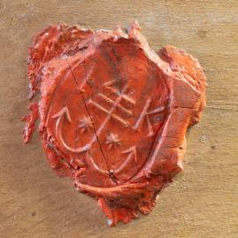 Siegel auf dem Stimmstock