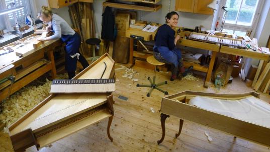 Arbeitsprozess in der Werkstatt