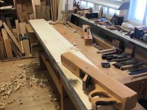 Aushobeln mit der Rauhbank (II)