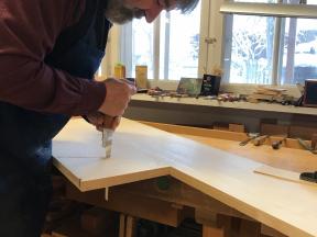 Aushobeln mit der Rauhbank (II)