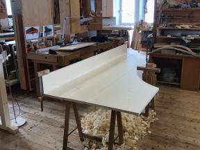 Unterboden mit der langen Basszarge