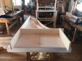 Plazierung von Damm, Bass-, Kurven- und Diskant-Zarge