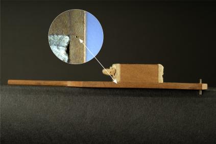 Dämpferklötzchen - Positionierungsmarkierung