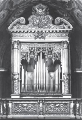 Orgel in Ferrara, S. Francesca Romana