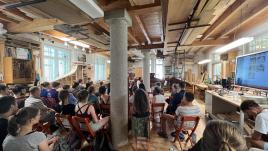 Geigenbauschüler Mittenwald