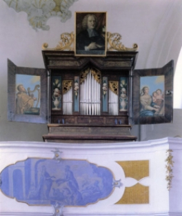 Orgeln in Füssen, Spitalkirche
