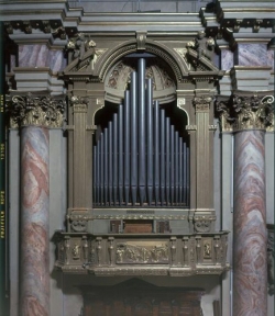 Orgel in Bergamo, S. Alessandro in Colonna