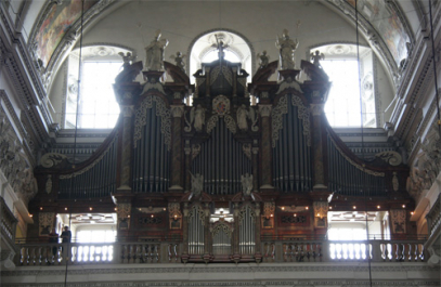 Salzbourg, cathédrale, grand orgue