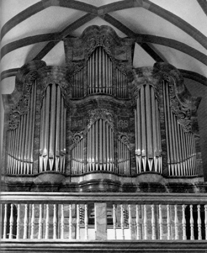 Schopfheim, Alte ev. Kirche, große Orgel