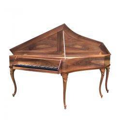 Querspinett  Johann Heinrich Silbermann, Strassburg 1767