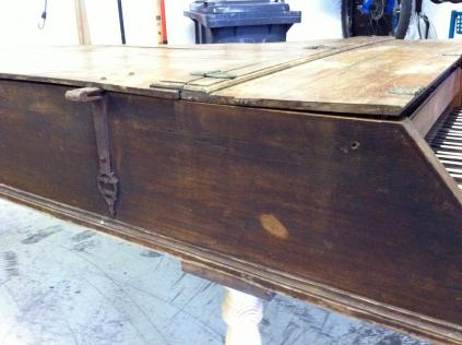 Ansicht Basswand bei der Auffindung ph.: Franz Körndle