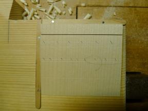 Rohling in einer Lade