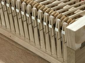 Eingesetzte Auslöserfedern