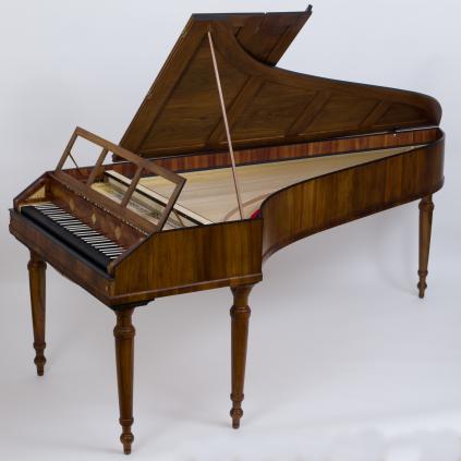 Zweite wissenschaftliche Rekonstruktion dieses süddeutschen Hammerflügels (J. A. Stein-Schule ca. 1780)