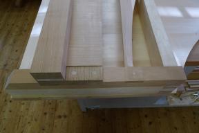 Die Rastenkonstruktion im Diskant .