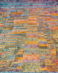 "Haupt- und Nebenwege" von Paul Klee