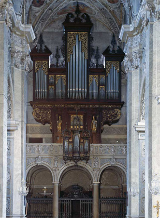  Klosterneuburg, Stiftsbasilika, Festorgel