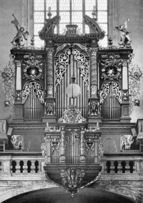 Prag/Praha, Mutter Gottes auf dem Tein (Teinkirche)/Chrámu Panny Marie před Týnem