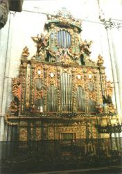 Ciudad Rodrigo, Kathedrale, Große Orgel