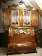 Niederländische Hausorgel als Kabinettschrank (Barnefeld)