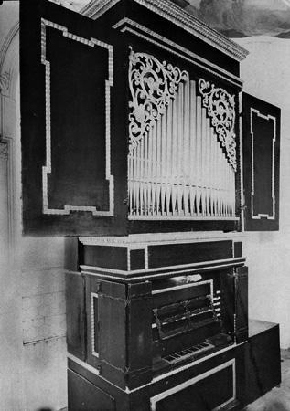 (Innsbruck-)Wilten, Stiftskirche, Kleine Orgel