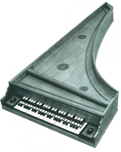 Universalcembalo, Gesamtansicht