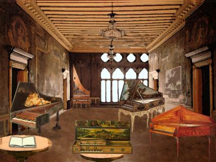 Foto aus der Multimedia-CD-ROM "Mechanik der Poesie – Besaitete Tasteninstrumente des 15.-19- Jahrhunderts"