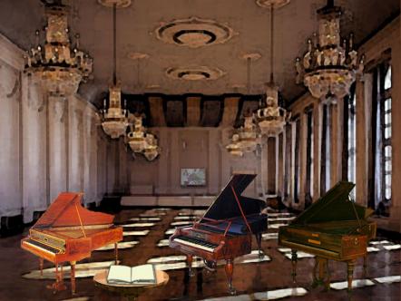 Photo from the multimedia CD-ROM "Mechanics of Poetry: Stringed Keyboard Instruments from the 15th-19th Centuries"